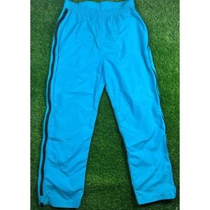 Vintage L.L. Bean Nylon Full Side Zip Shell Pants L Outdoor Rain Snow Adjustable